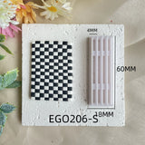 Checkerboard Polymer Clay Molds Clay Strip Cutter DIY