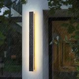 Modern Waterproof LED Outdoor Wall Lamp Long Strip