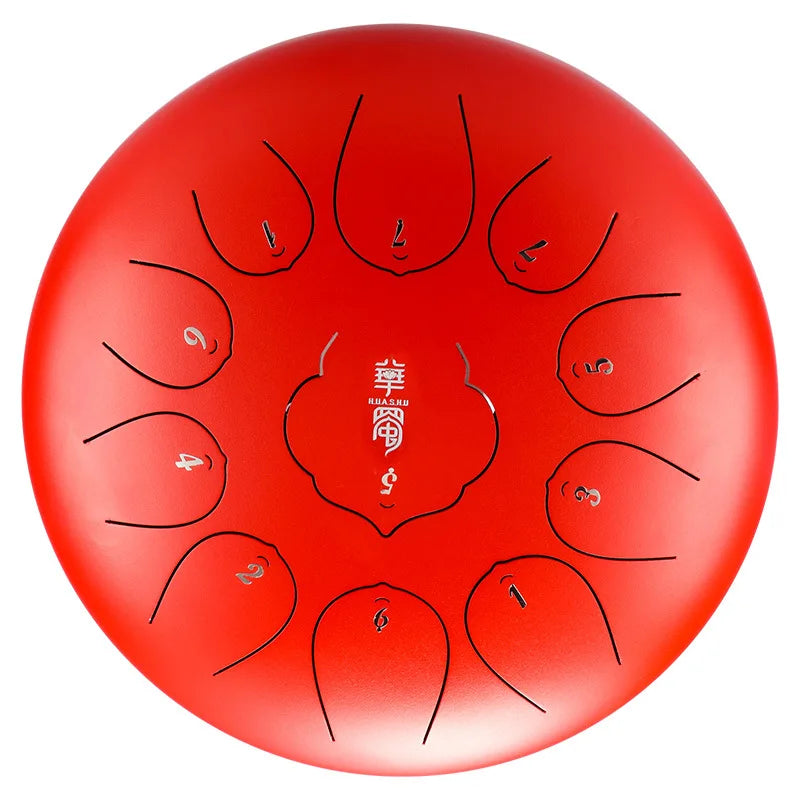 Otamatone 10 Inch Steel Tongue Drum Children's Synthesizer