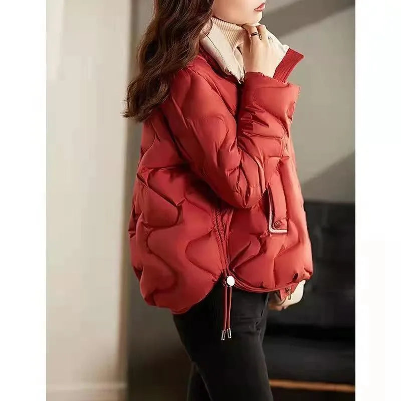 2023 New Winter Down Cotton Women Short Parkas