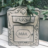 Outdoor Metal Mailbox For Storing Messages Leaving Message