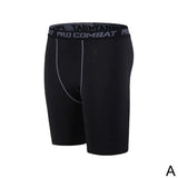 New Male Fitness Quick-Drying Tight Shorts Elastic Compression