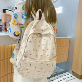 Fashion Backpack Warterproof Nylon Women Antitheft Shoulder Bag