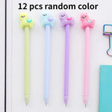 12 pcs/lot Kawaii Alpaca Cartoon Gel Ink Pens