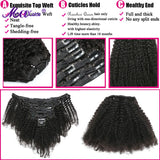 Maxine 4A 4B Hair Kinky Curly Clip In