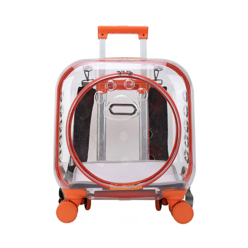 Stroller Kitten Cat Carriers Crate Backpack Transporter Cat