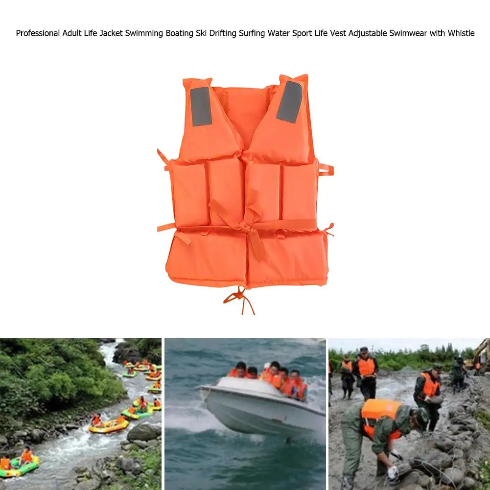 Safety Vest Survival Suit Fishing Life Jacket for