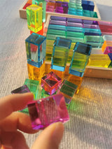 New Design Montessori Toys See Through Rainbow Lucite