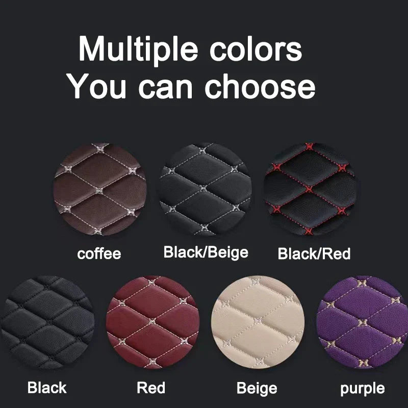 Custom Made Leather Car Floor Mats For Toyota