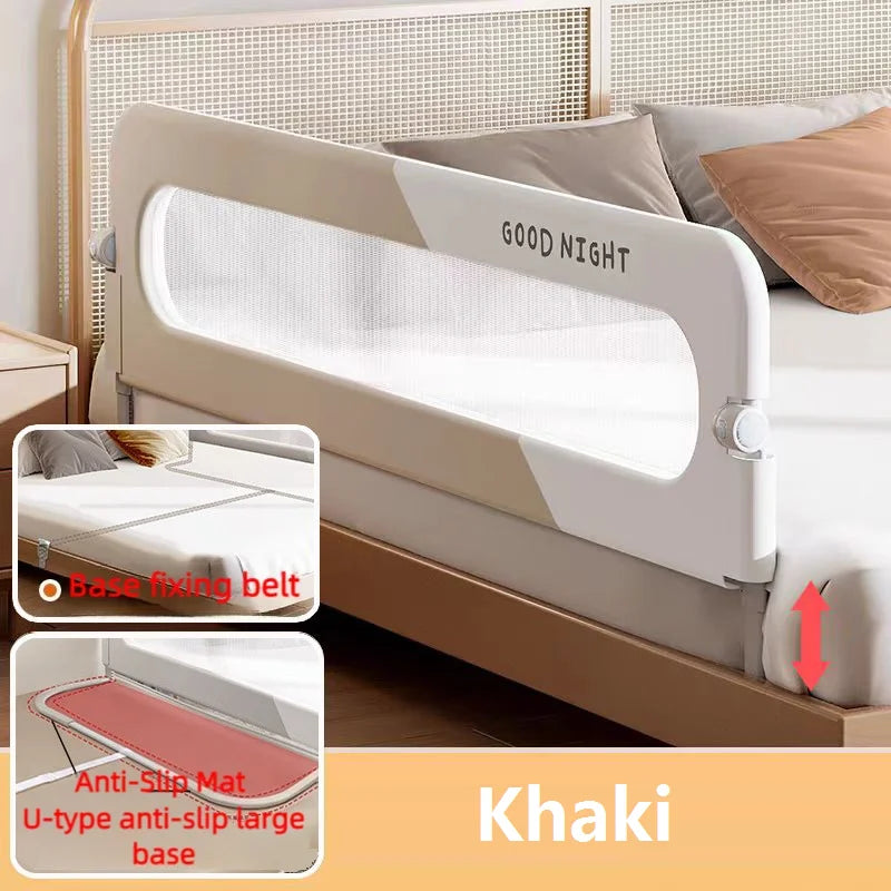 Invisible Collapsible Baby Bed Rail Guardrail Safety U-Shaped