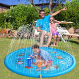 Children Play Spray Mat 100/170cm Beach Inflatable Water