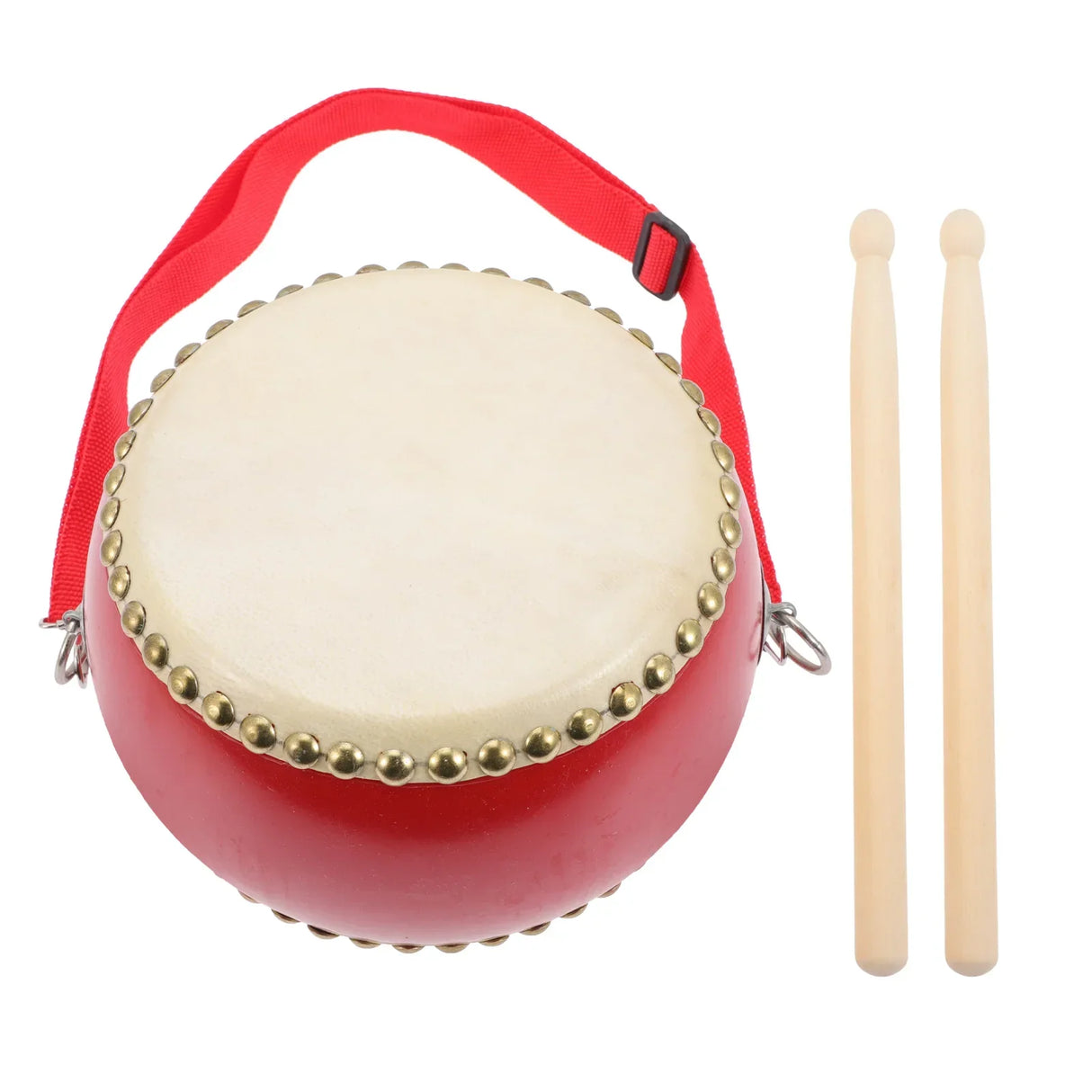 Drum Education Toy Kids Plaything Wood Baby War