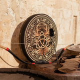 25CM Shaman Celtic Drum Vintage Pirate Musical Instrument