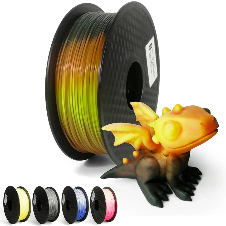 1.75mm PLA 3D Printer Filament Color Change with