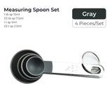 4pcs Baking Tools Kitchen Measuring Spoon Set Stainless