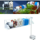 Aquarium 3-In1 External Water Purifying Device Wall-Mounted Purifying