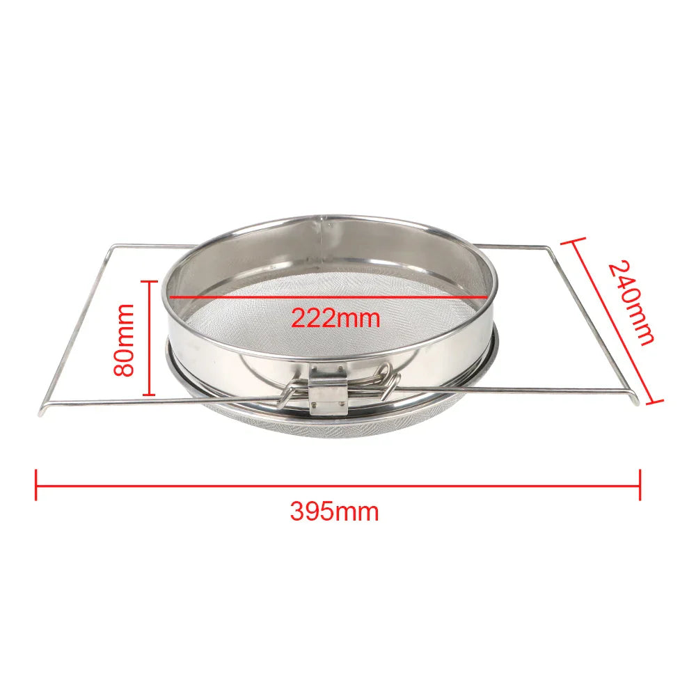 Double sieve strainer Net Impurity Filter For Beekeeping