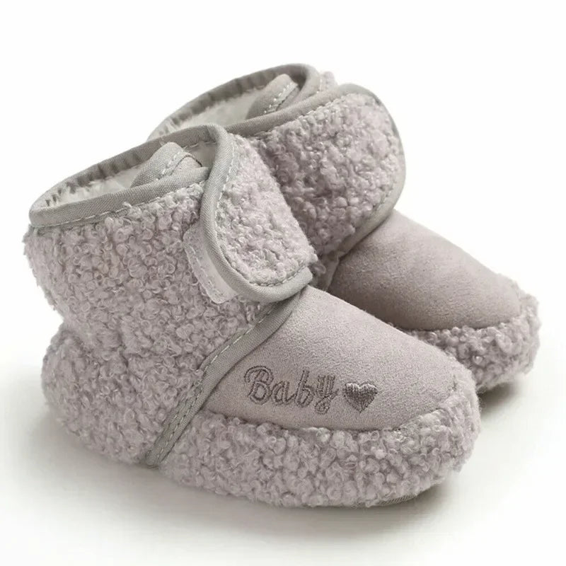 Warm Infant Toddler Crib Snow Boots Soft Comfortable