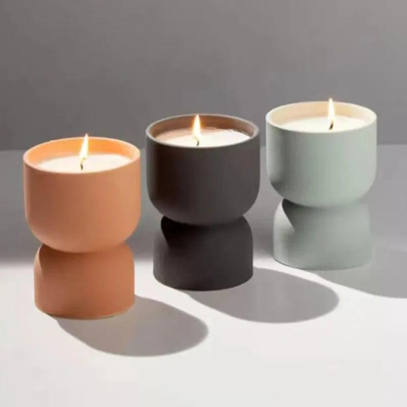 DIY Candle Cup Silicone Mold For Resin Funnel