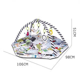 New Multifunctional Fitness Frame Round Play Crawling Mat