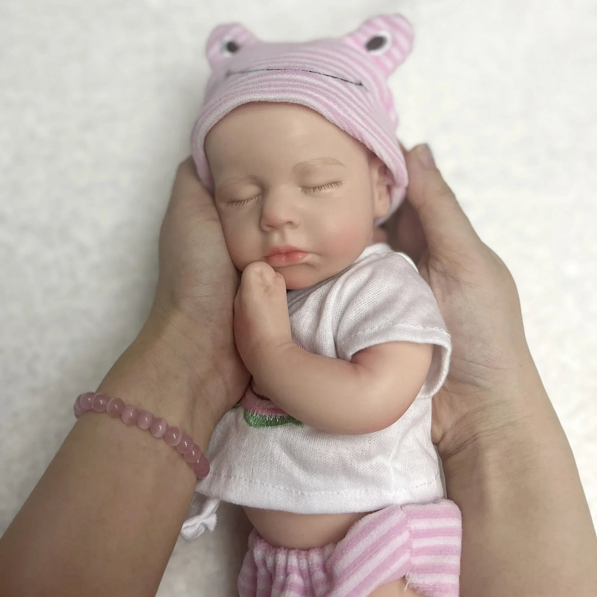 33cm Painted Silicone Lifelike Reborn Dolls - Girl & Boy
