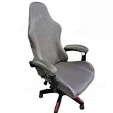 Solid Long Armrest Gaming Chair Cover Breathable Office