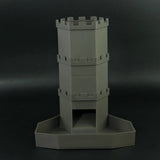 Dice Tower with Bricks Castle Pattern - Ideal