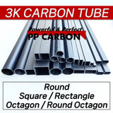 PPCARBON Carbon Fiber Rods Cuttlefish Railguns, Spearfishing Barrel