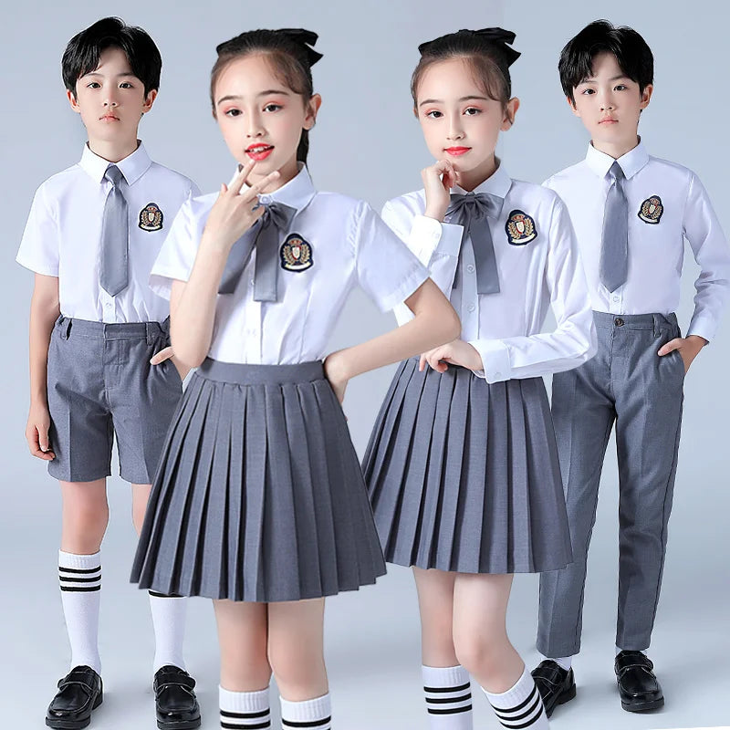 Childrens choir performance uniform primary and secondary skirt