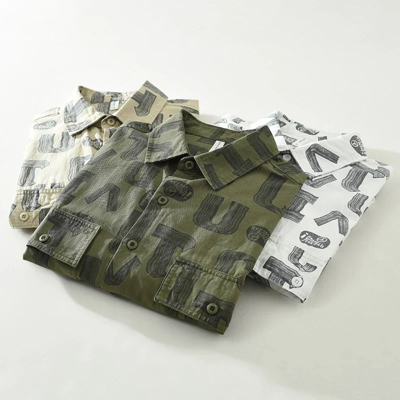 6993 100% Cotton Comfortable Soft Shirt Men High