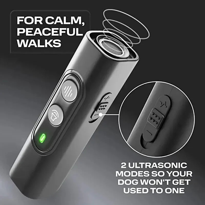 Portable Pet Dog Repeller USB Rechargeable Dog Trainer