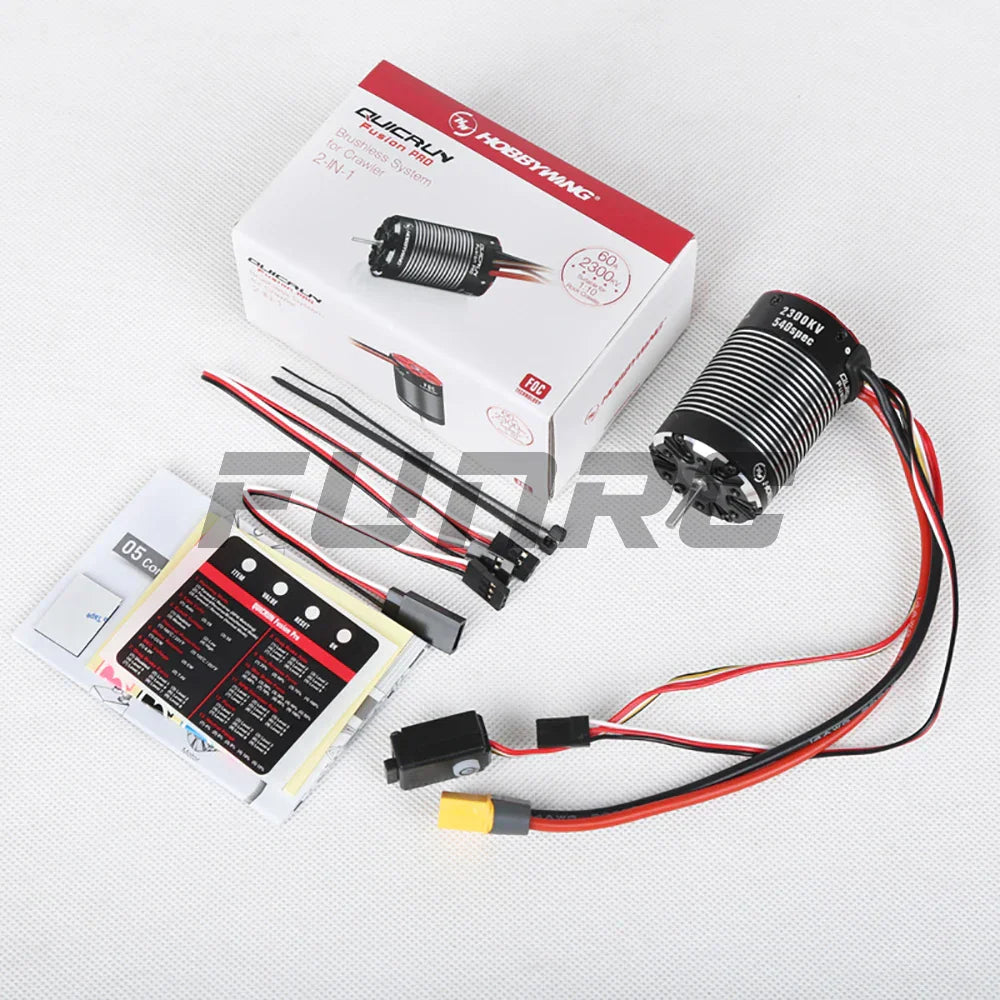 Hobbywing RC Car Motor Fusion PRO in Combo