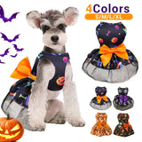 Halloween Dog Dress Halloween Costume Festival Puppy Dress