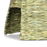 Foldable Straw Woven Rabbit Cages Pets Hamster Guinea