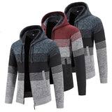 Autumn Winter Warm Cardigan Male Thick Knit Sweaters