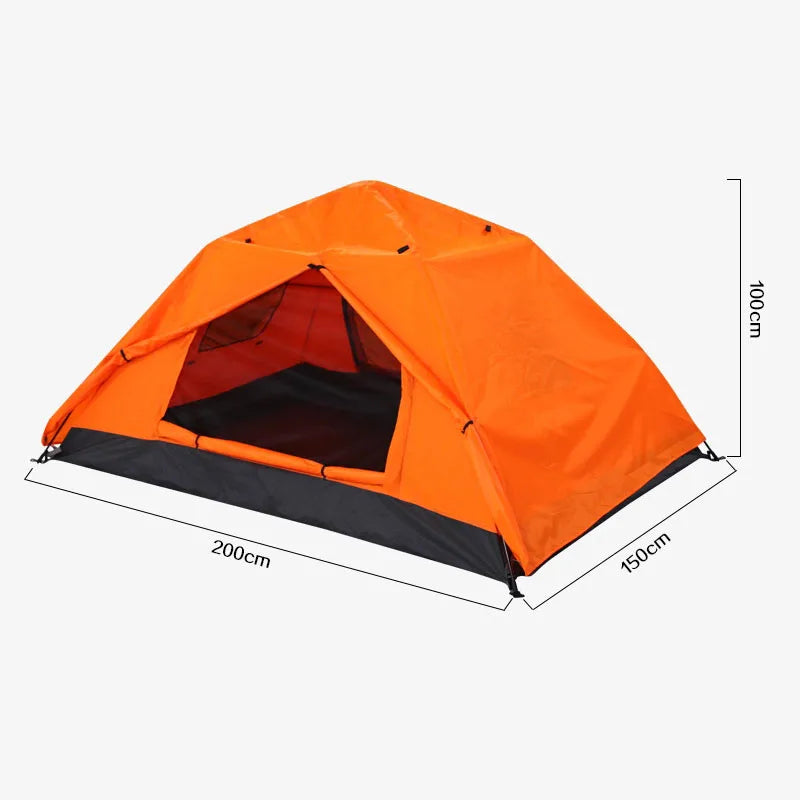 Outdoor automatic quick opening two person tent camping