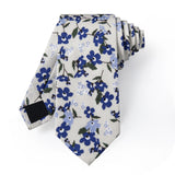 Yourties Men's Cotton Champagne Necktie with Clip Pocket