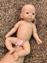 8 styles/28cm Cuddly Unpaint Solid Silicone Bebe Reborn