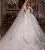 Haute Couture Gorgeous The Bride Dress With Long