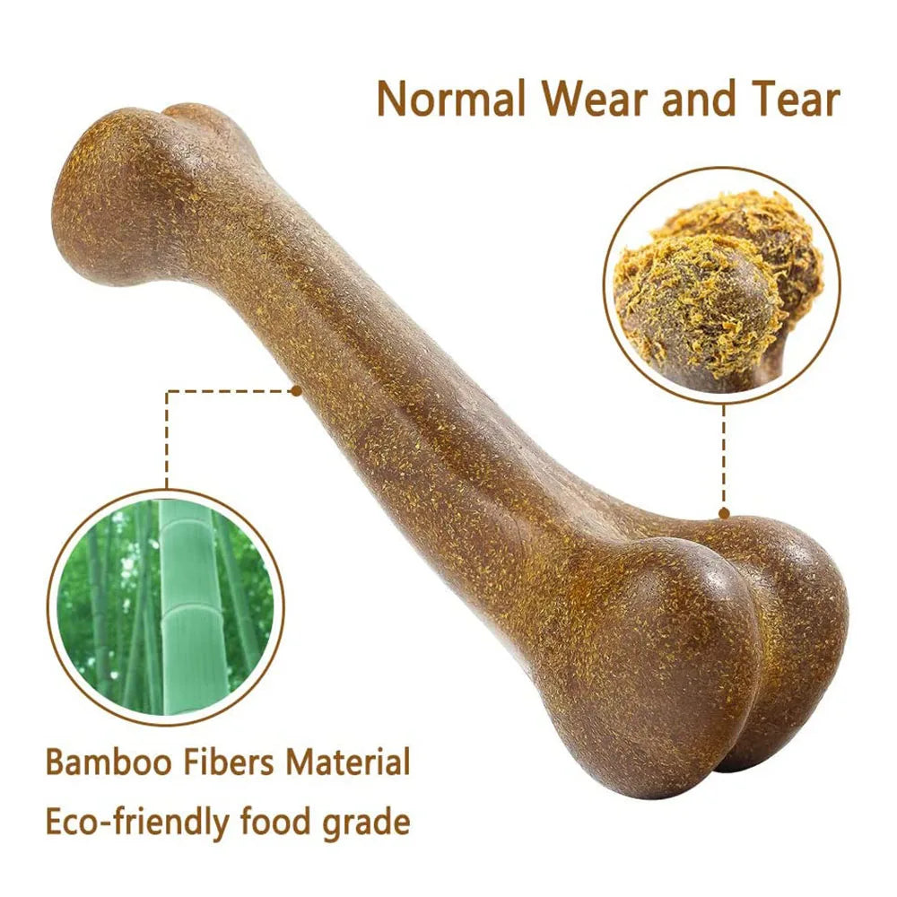 Dog Toy Natural Bamboo Dog Chew Toy Non-Toxic