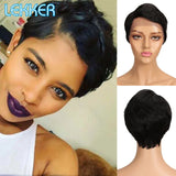 Lekker Short Pixie Bob T Part Lace Human