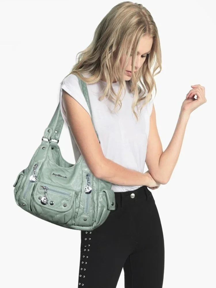Women luxury handbags women bags designer Vintage Soft
