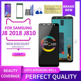 100% Guarantee Replacement LCD for Samsung Galaxy J8