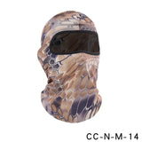 Tactical Camouflage Balaclava Hat Motorcycle Face Mask Lycra