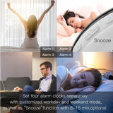 WiFi Smart Wake Up Light Workday Clock Sunrise