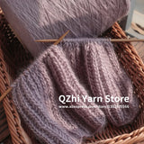 500G Soft Thick Mohair Cashmere Wool Yarn for