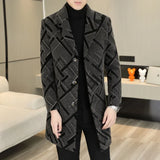 2023 High-end Feel Men Fashion Handsome All Woolen