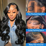 30 40 Inch 13x4 Body Wave Lace Front