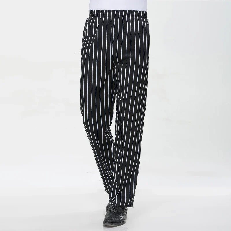 Unisex Chef Uniform Hotel Restaurant Cook Pants BBQ