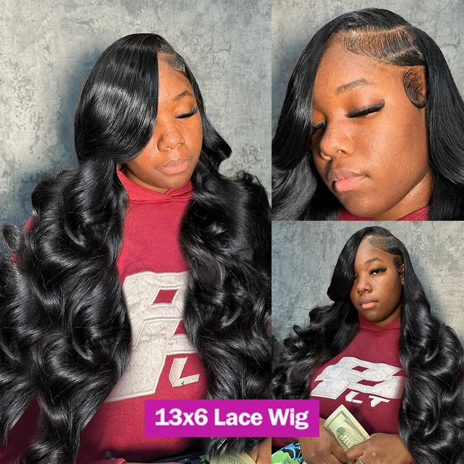 360 Body Wave Lace Front Human Hair Wig